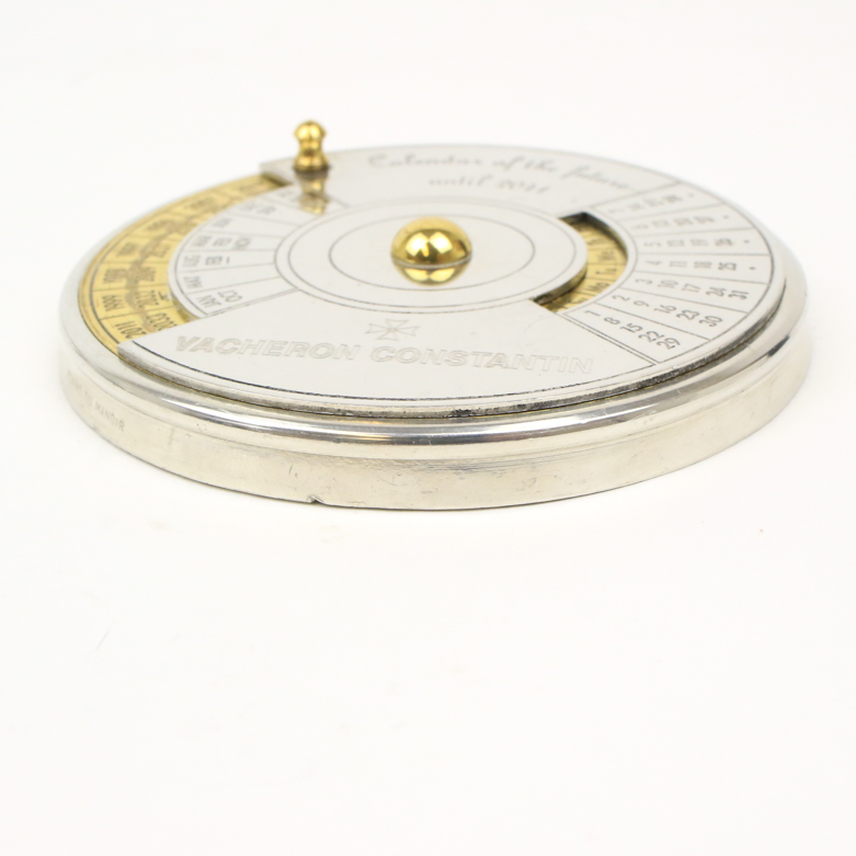 Vintage Vacheron Constantine Desk Calendar