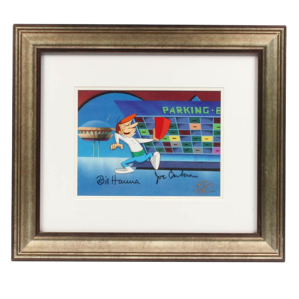 Jetsons Hanna Barbera Autographed Animation Cel