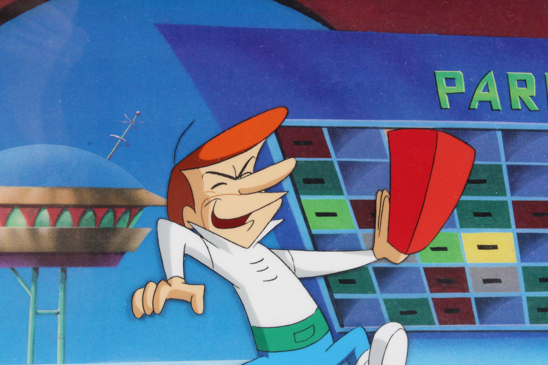 Jetsons Hanna Barbera Autographed Animation Cel