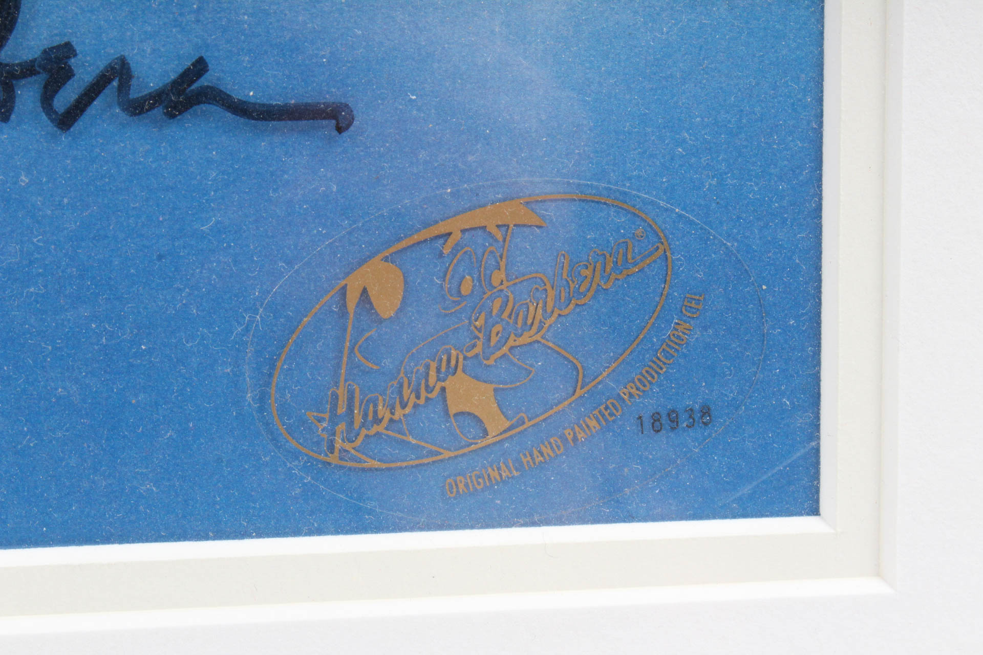 Jetsons Hanna Barbera Autographed Animation Cel