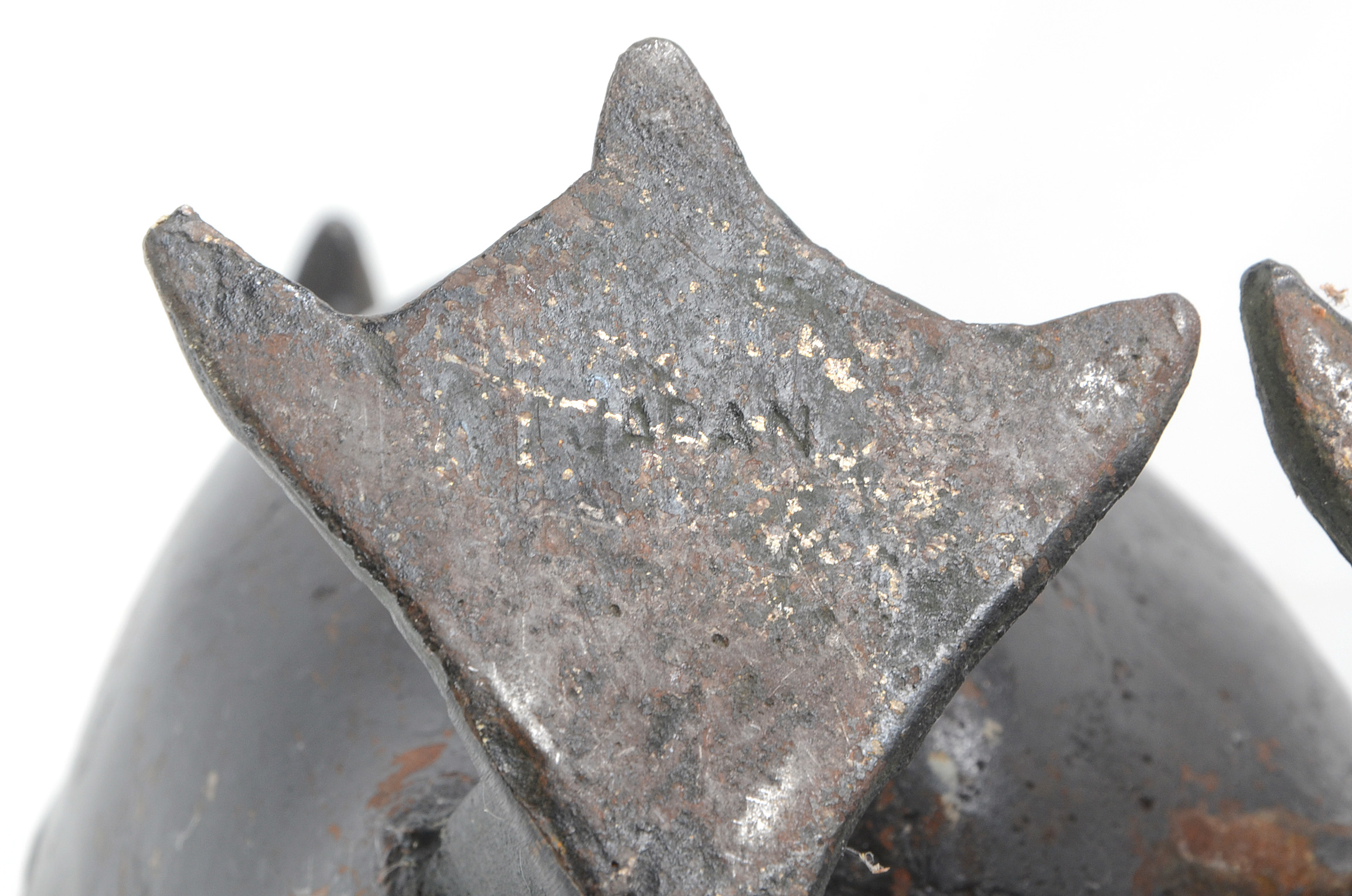 Japanese Cast Iron Pelican Sculptures