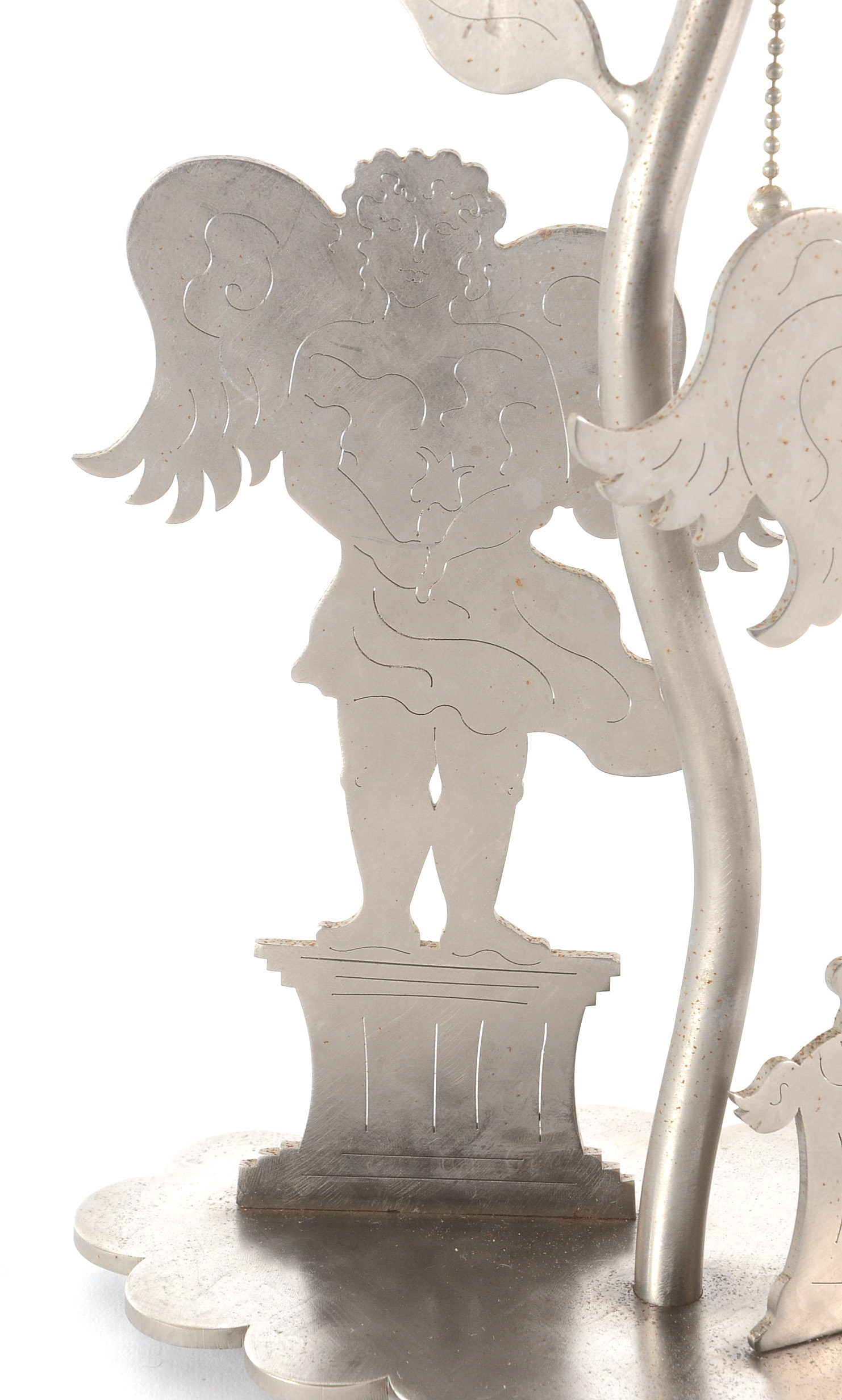 Signed Amy Hess Metal Lamp