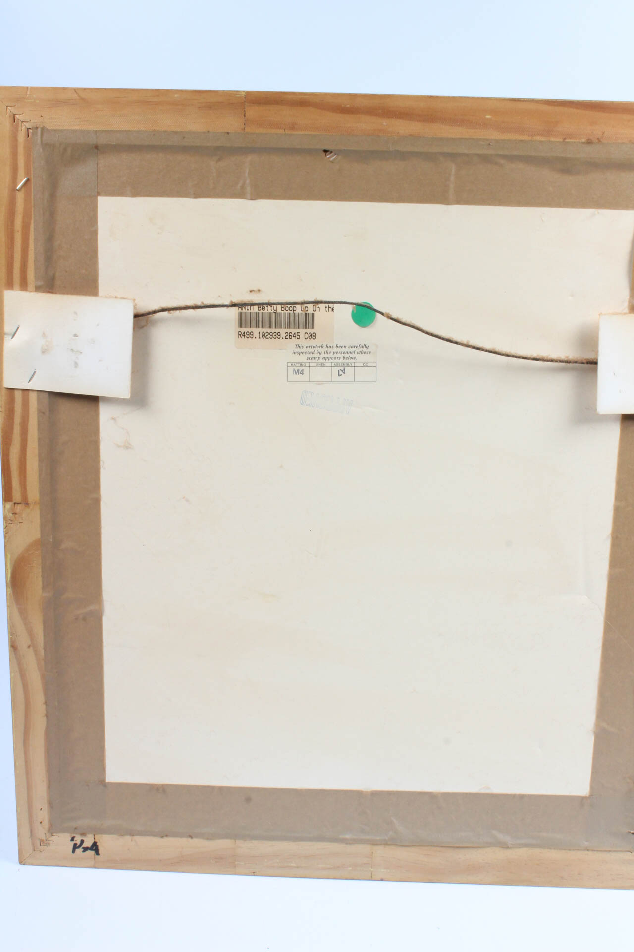 "Betty Boop Up on the Moon" Sericel