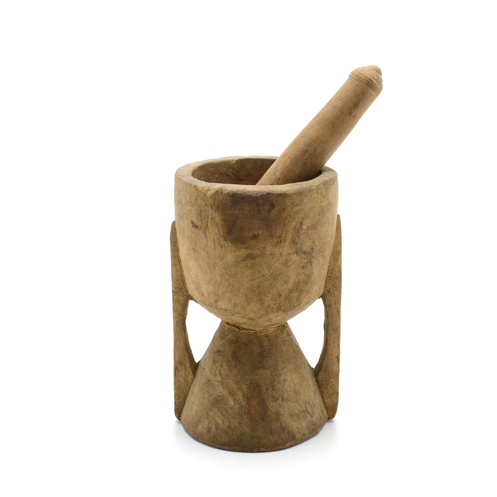 Hourglass Mortar and Pestle