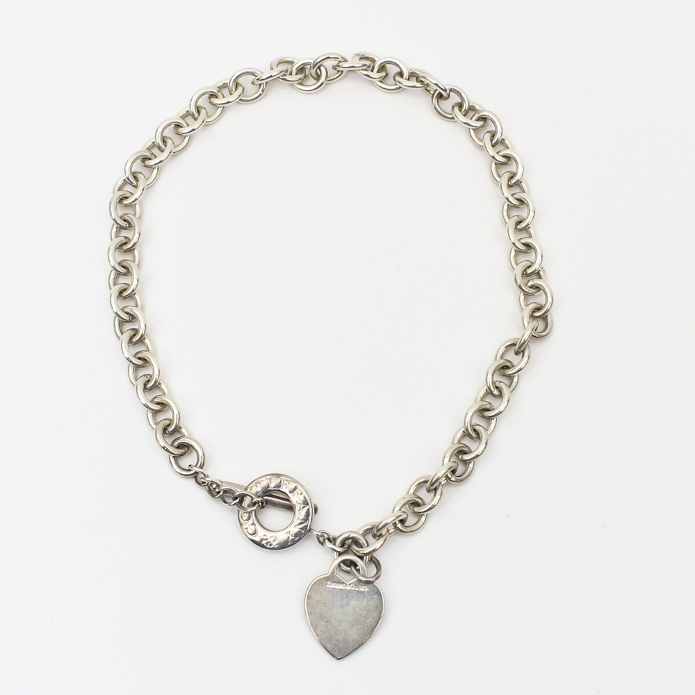 Tiffany & Co. Sterling Silver Cable Chain Necklace