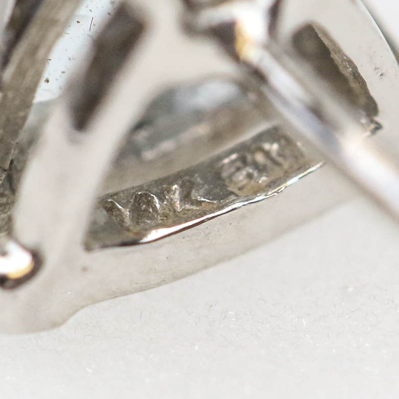 14K White Gold, Aquamarine, and Diamond Pendant and Stud Earrings