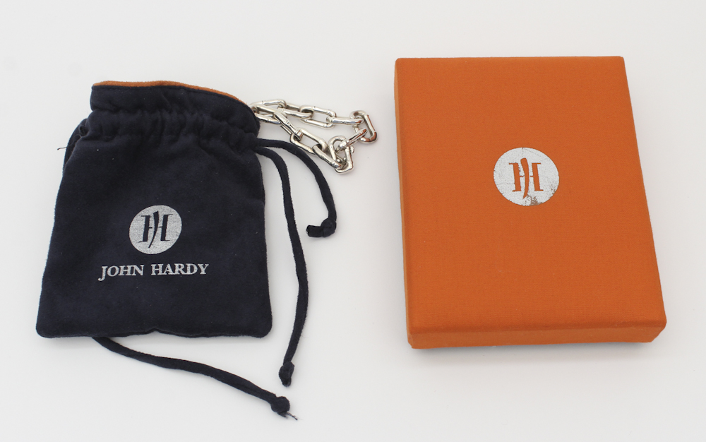 John Hardy Sterling Silver Man's Cable Link Necklace