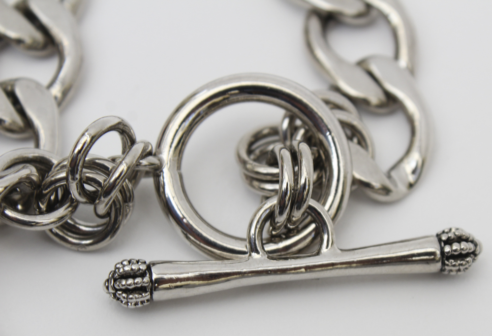 Juicy Couture Silver Tone Charm Bracelet