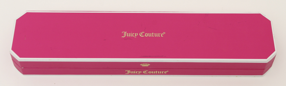 Juicy Couture Silver Tone Charm Bracelet