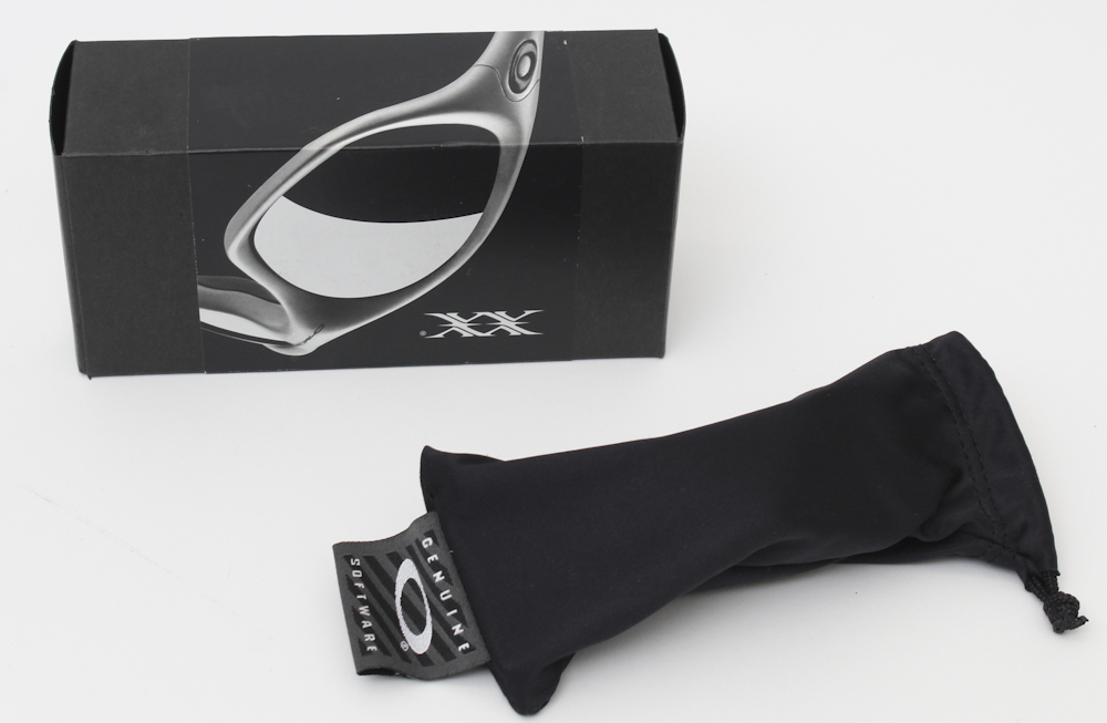 Oakley XX Silver with Black Lenses Sunglasses