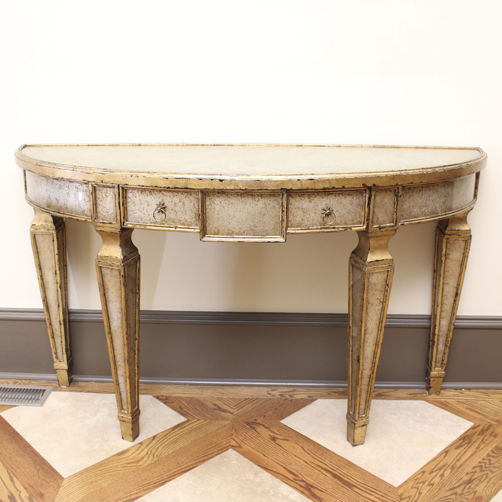 Demilune Console Table