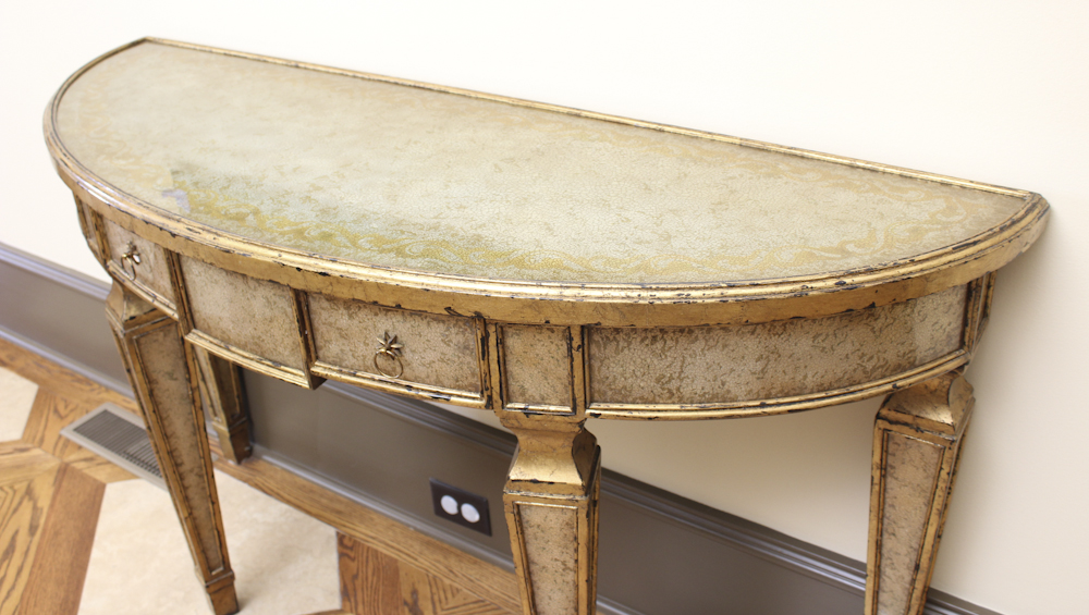 Demilune Console Table