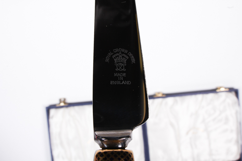 Royal Crown Derby England Knife Sets