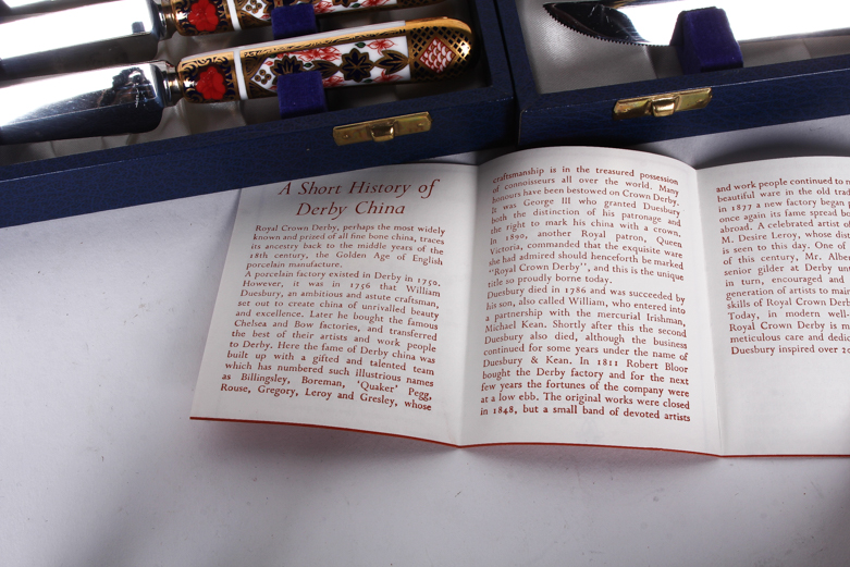 Royal Crown Derby England Knife Sets