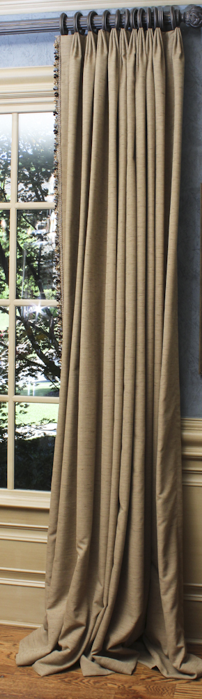 Custom Made Draperies and Rod