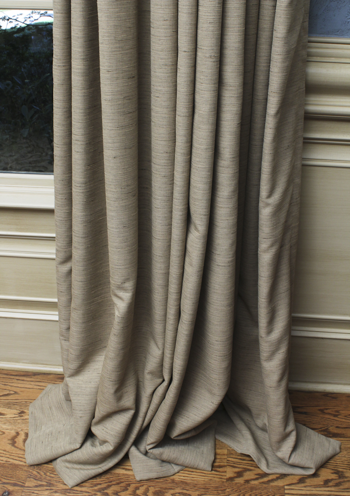 Custom Made Draperies and Rod