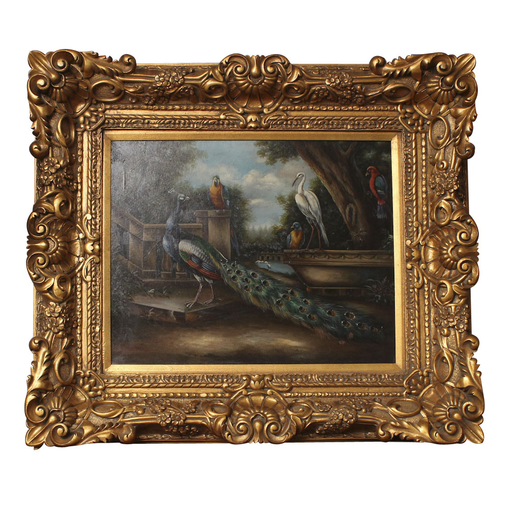 Framed Oil Painting by Ziegler