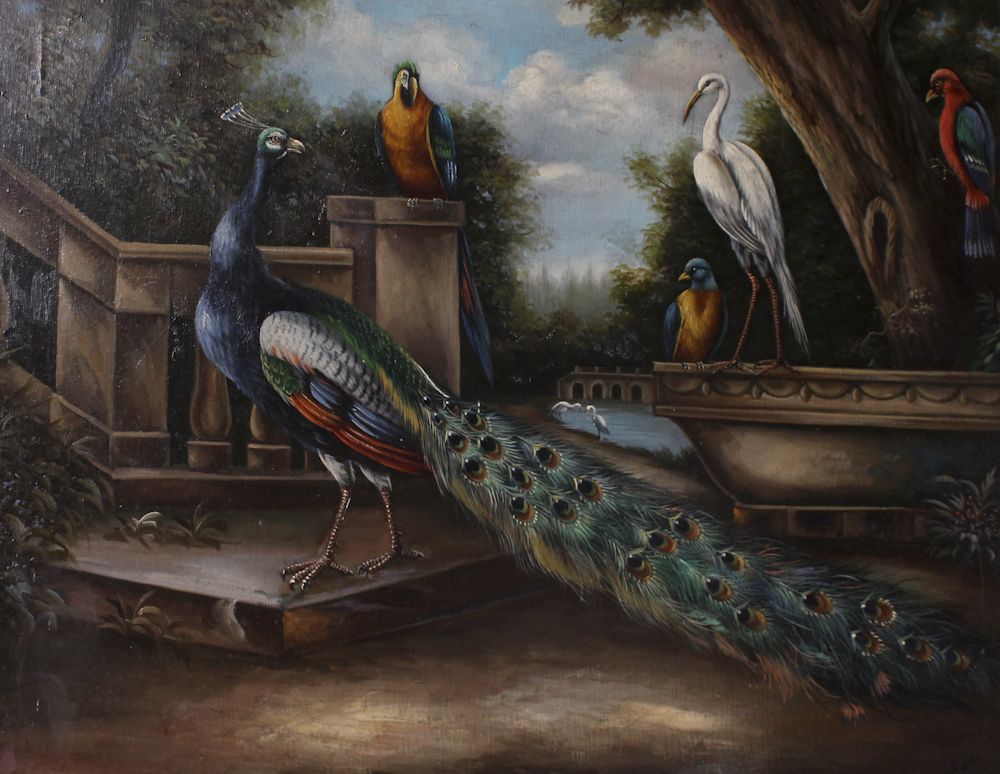 Framed Oil Painting by Ziegler