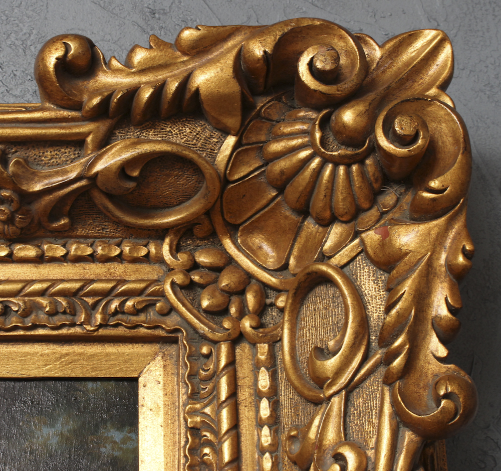 Framed Oil Painting by Ziegler