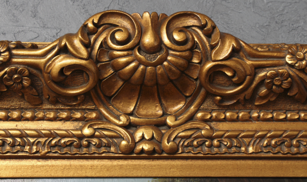 Framed Oil Painting by Ziegler