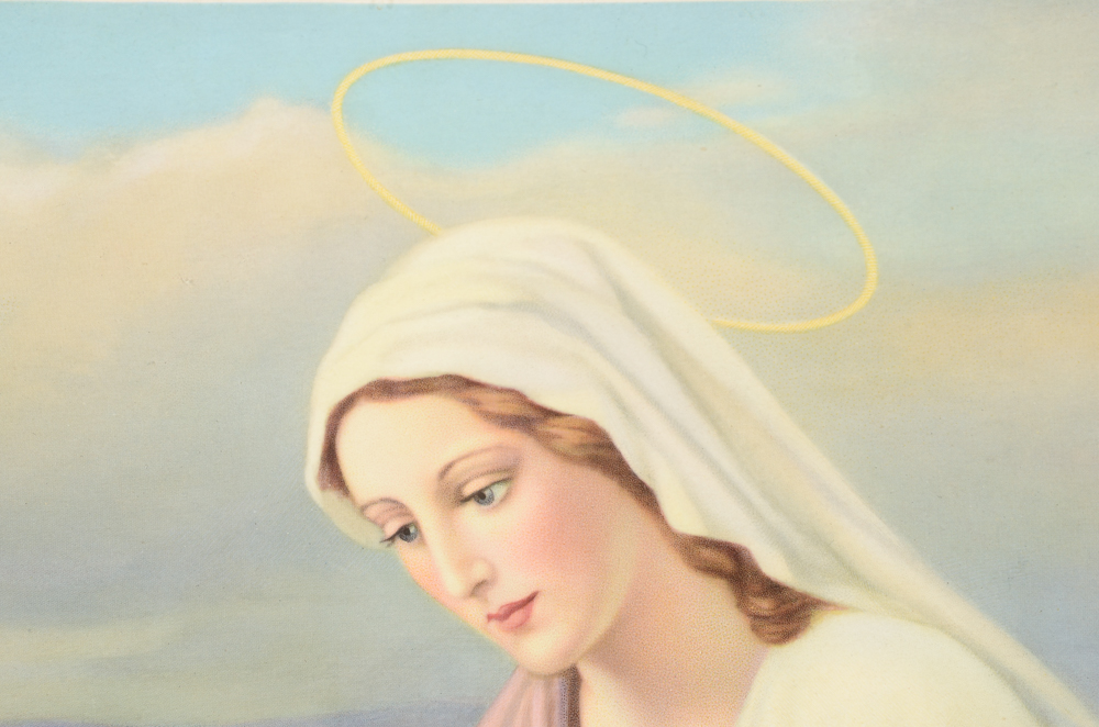 Hand-Carved and Hand-Colored Ukrainian Wood Frame