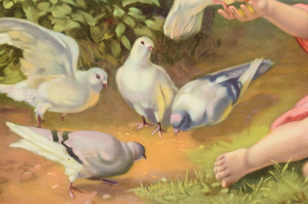 Hand-Carved and Hand-Colored Ukrainian Wood Frame