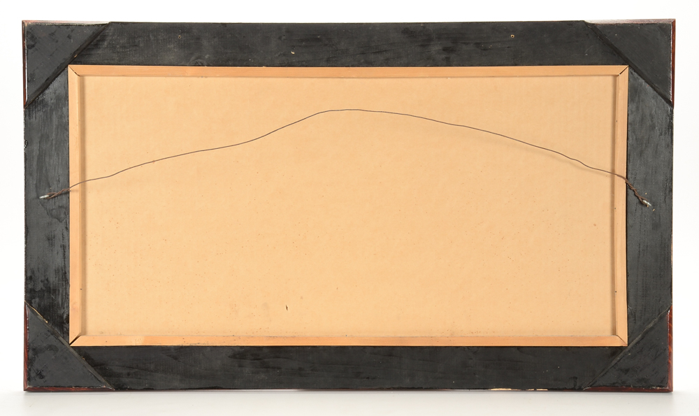 Hand-Carved and Hand-Colored Ukrainian Wood Frame