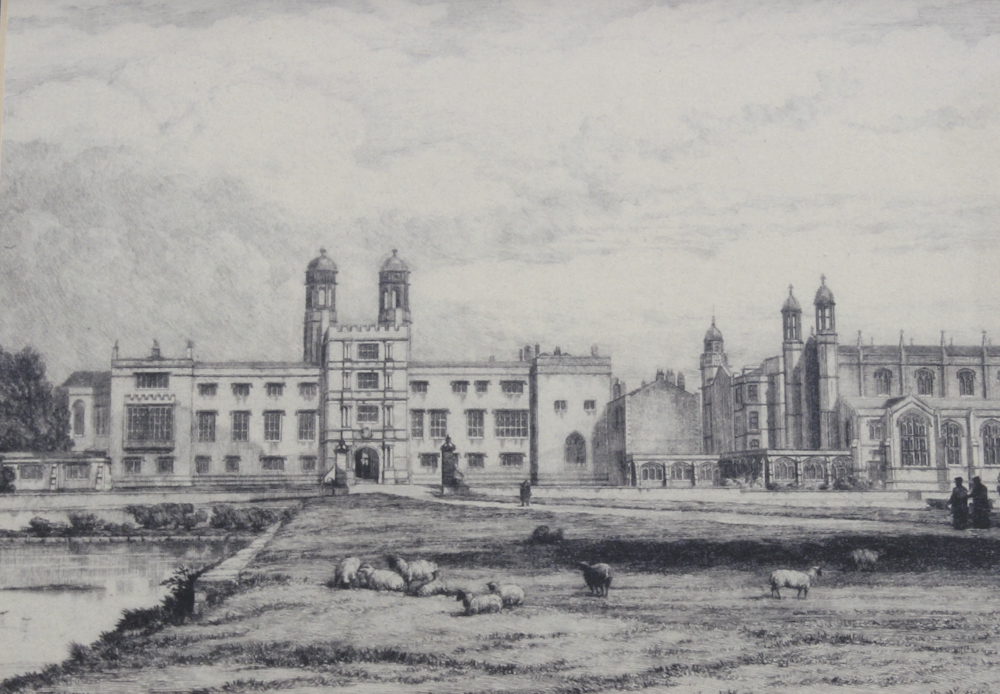 Pair of Offset Lithograph Architectural Prints