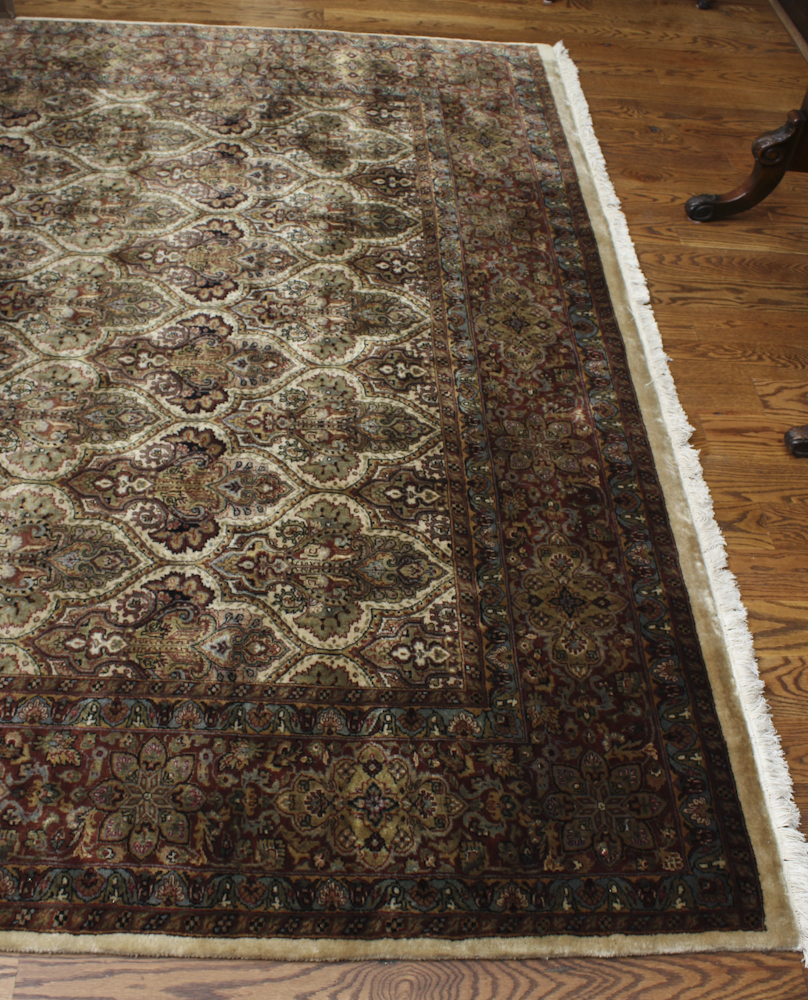 Handwoven Shah Abbasi Persian Area Rug