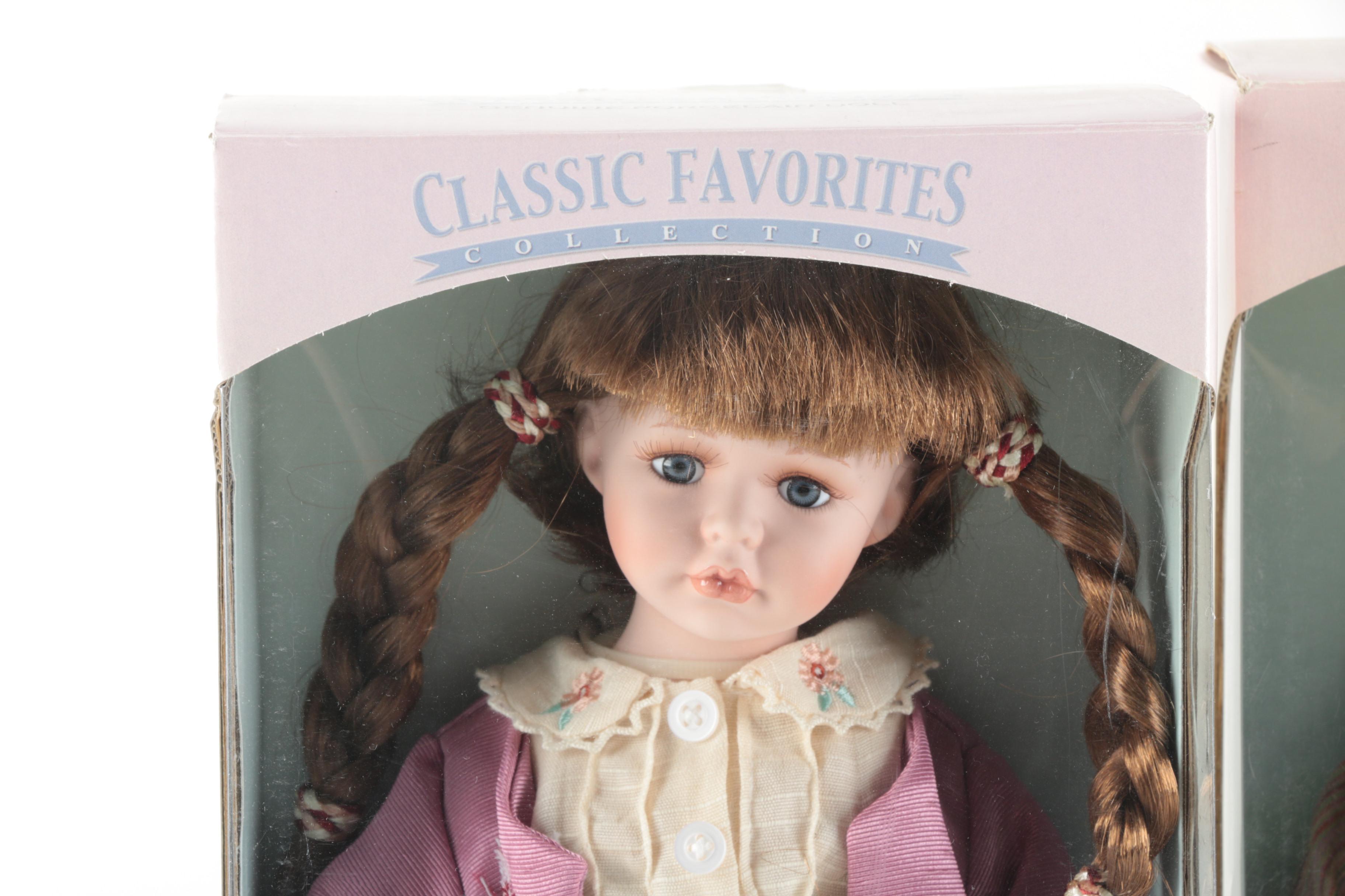 Classic Favorites Genuine Porcelain Dolls