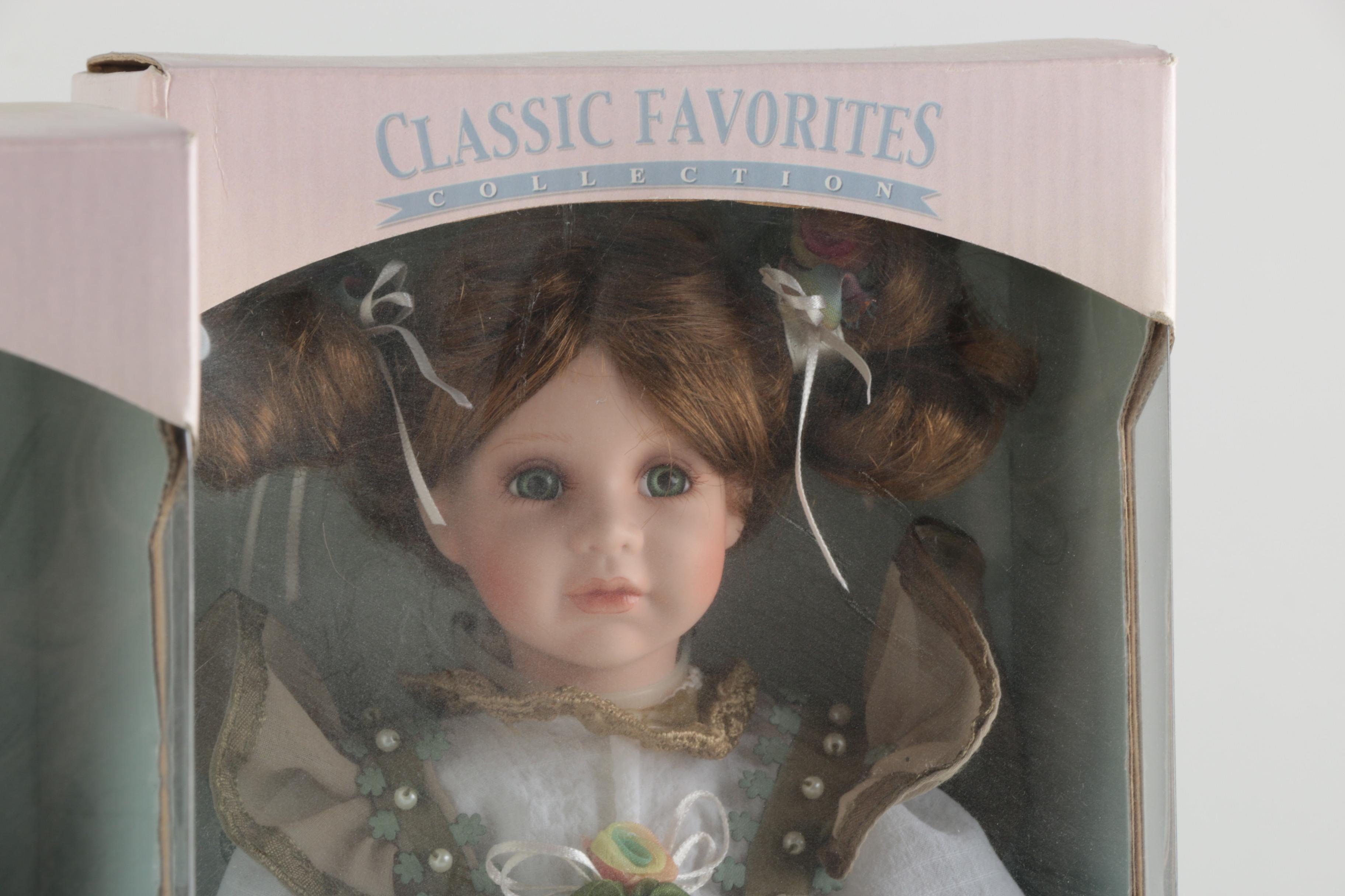 Classic Favorites Genuine Porcelain Dolls