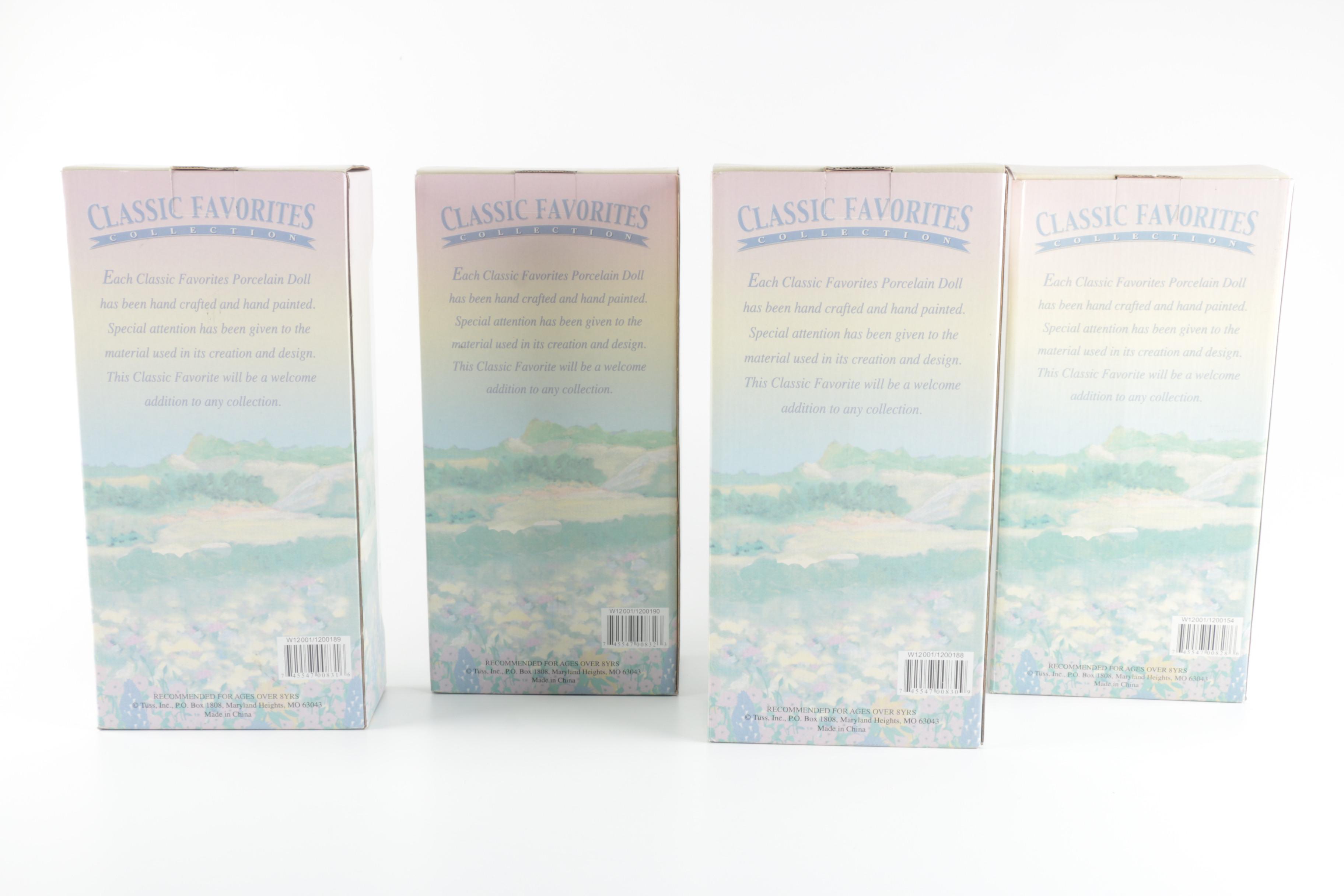 Classic Favorites Genuine Porcelain Dolls