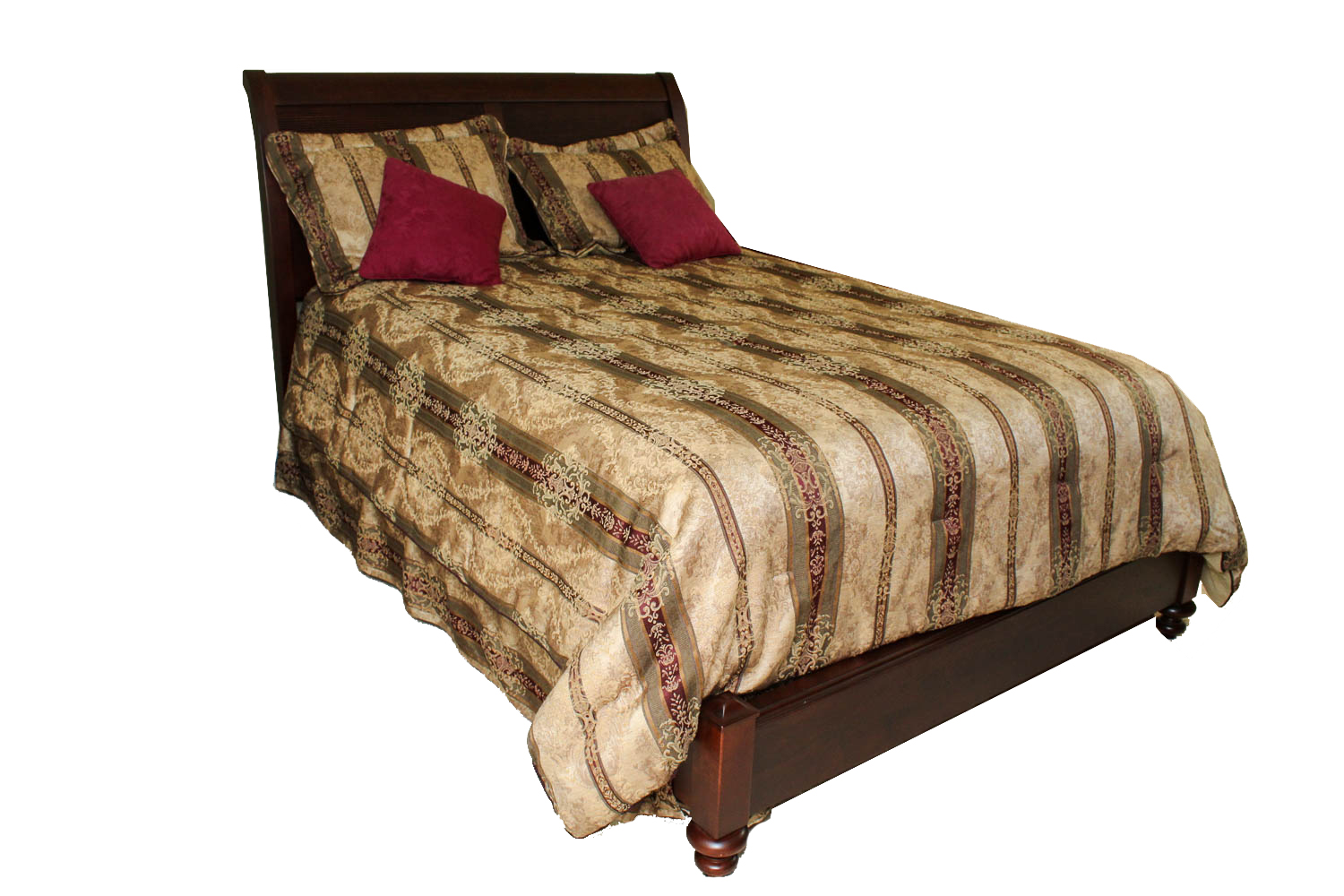 Queen Size Bed Frame and Mattress