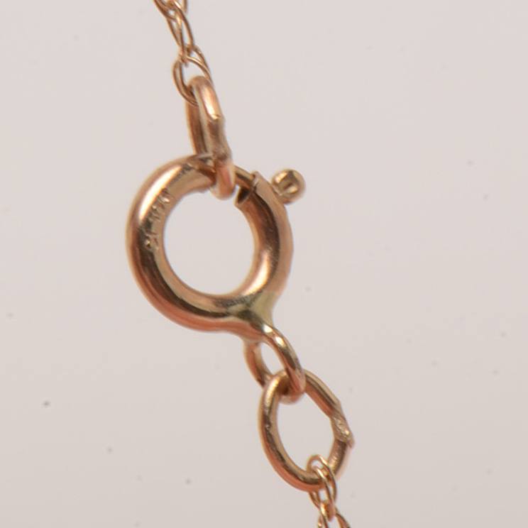 10K Yellow Gold Tweety Bird Pendant Necklace