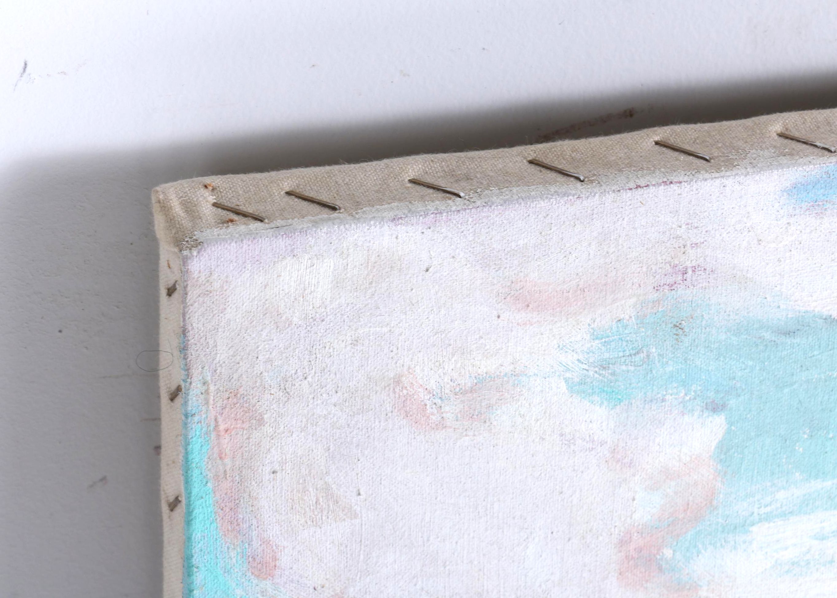 1989 Denyse Wilhelm Acrylic on Canvas "Hamilton, Bermuda"