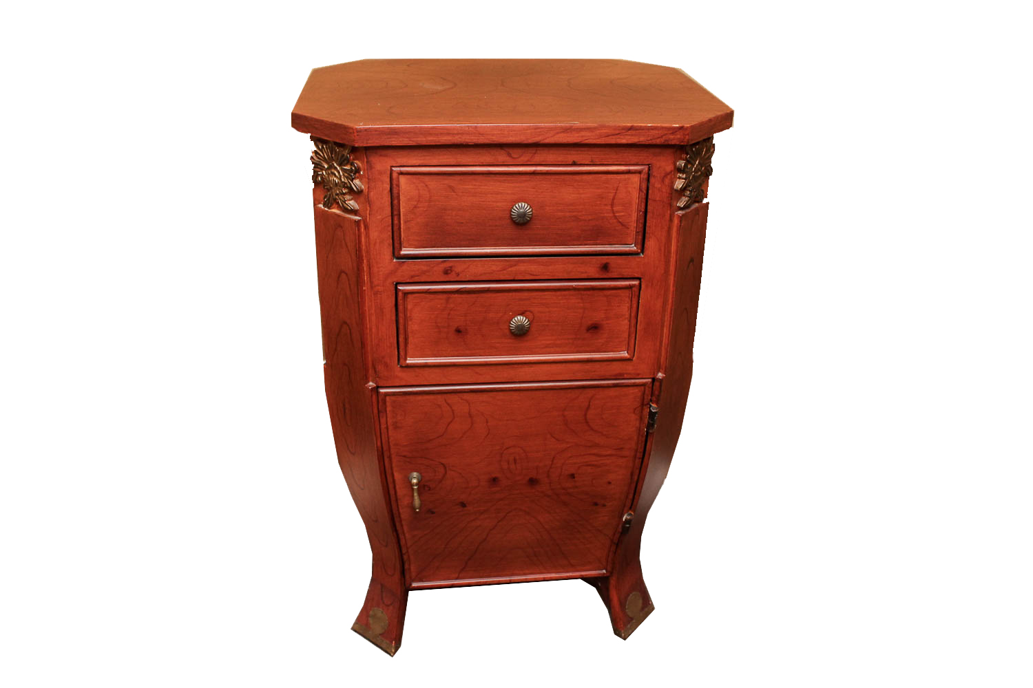 Wooden Hallway Cabinet with Drawers