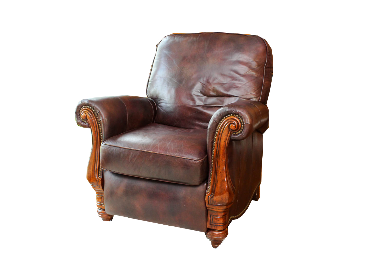 Bradington Young Leather Reclining Arm Chair
