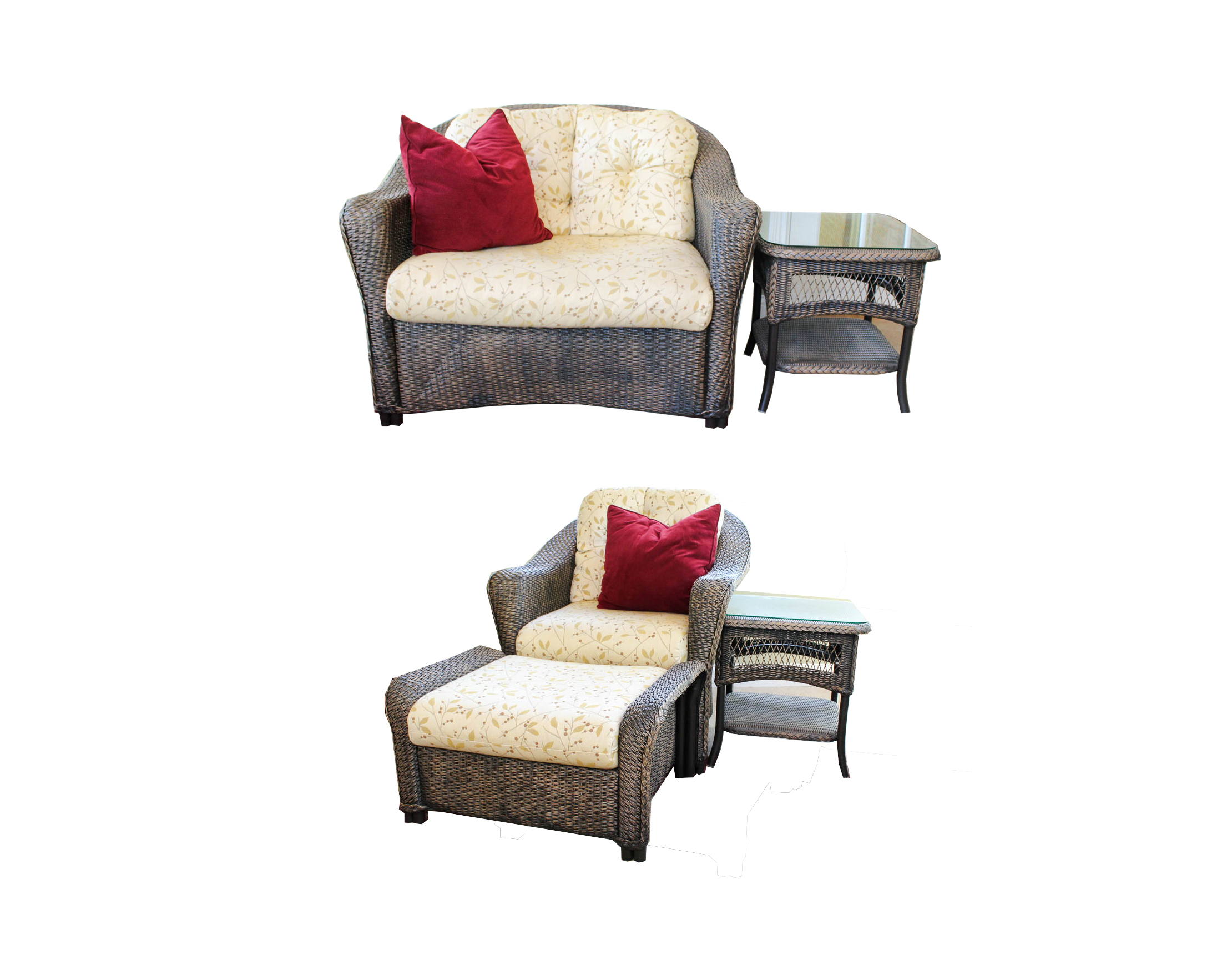 Lloyd Flanders Patio Set