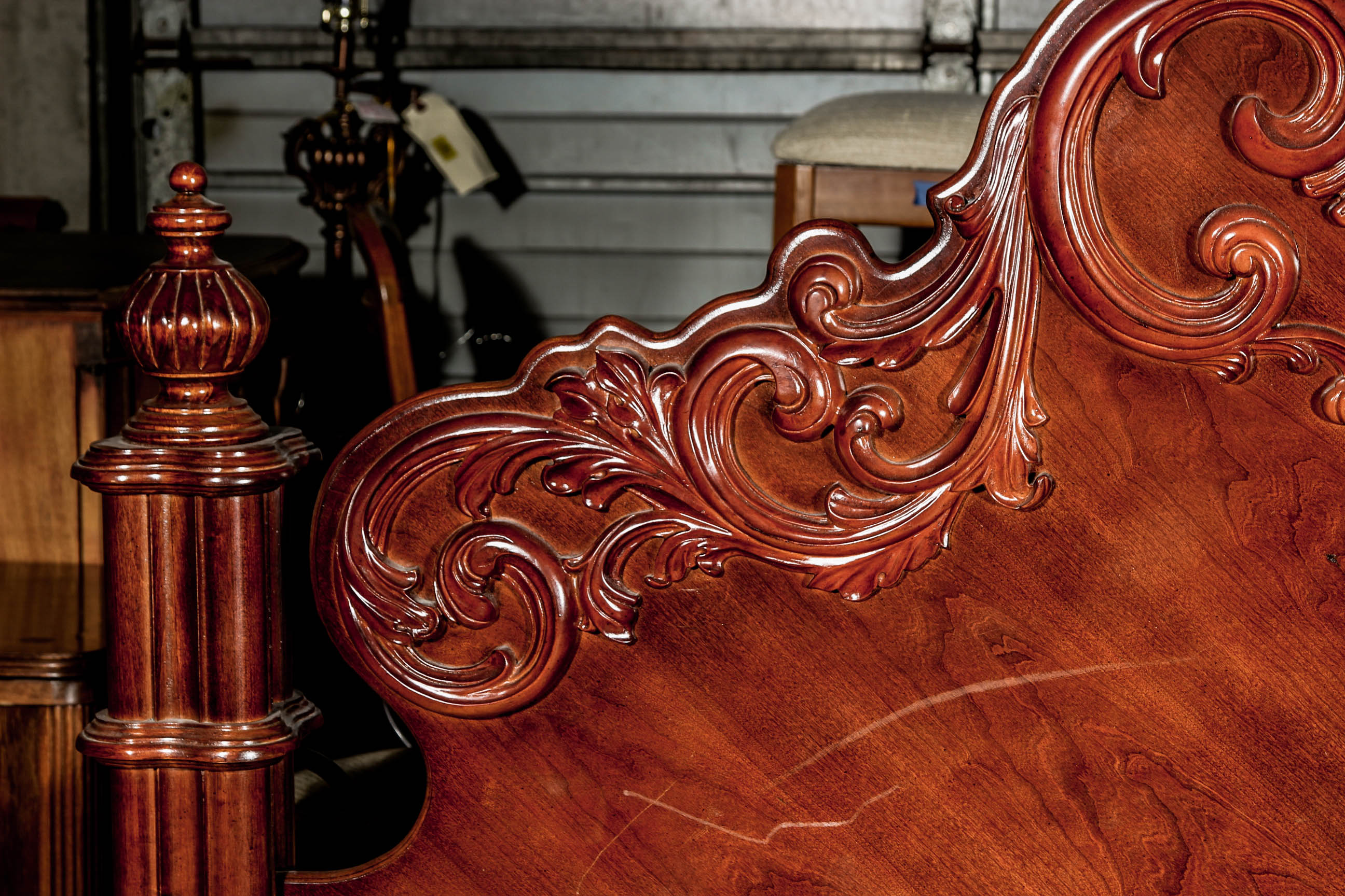 Vintage Victorian Style Headboard