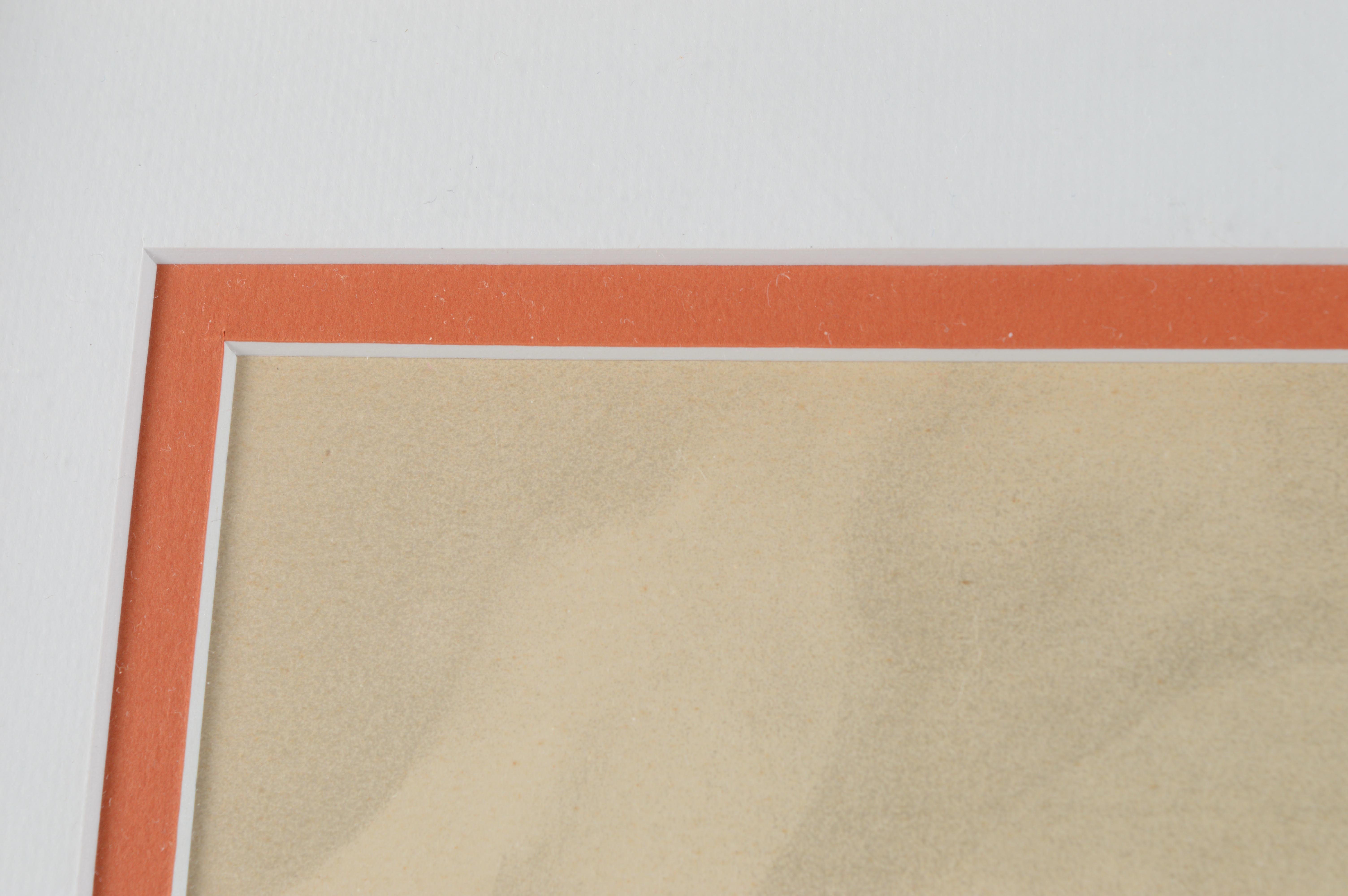 Abraham Rattner Lithograph "Fire"