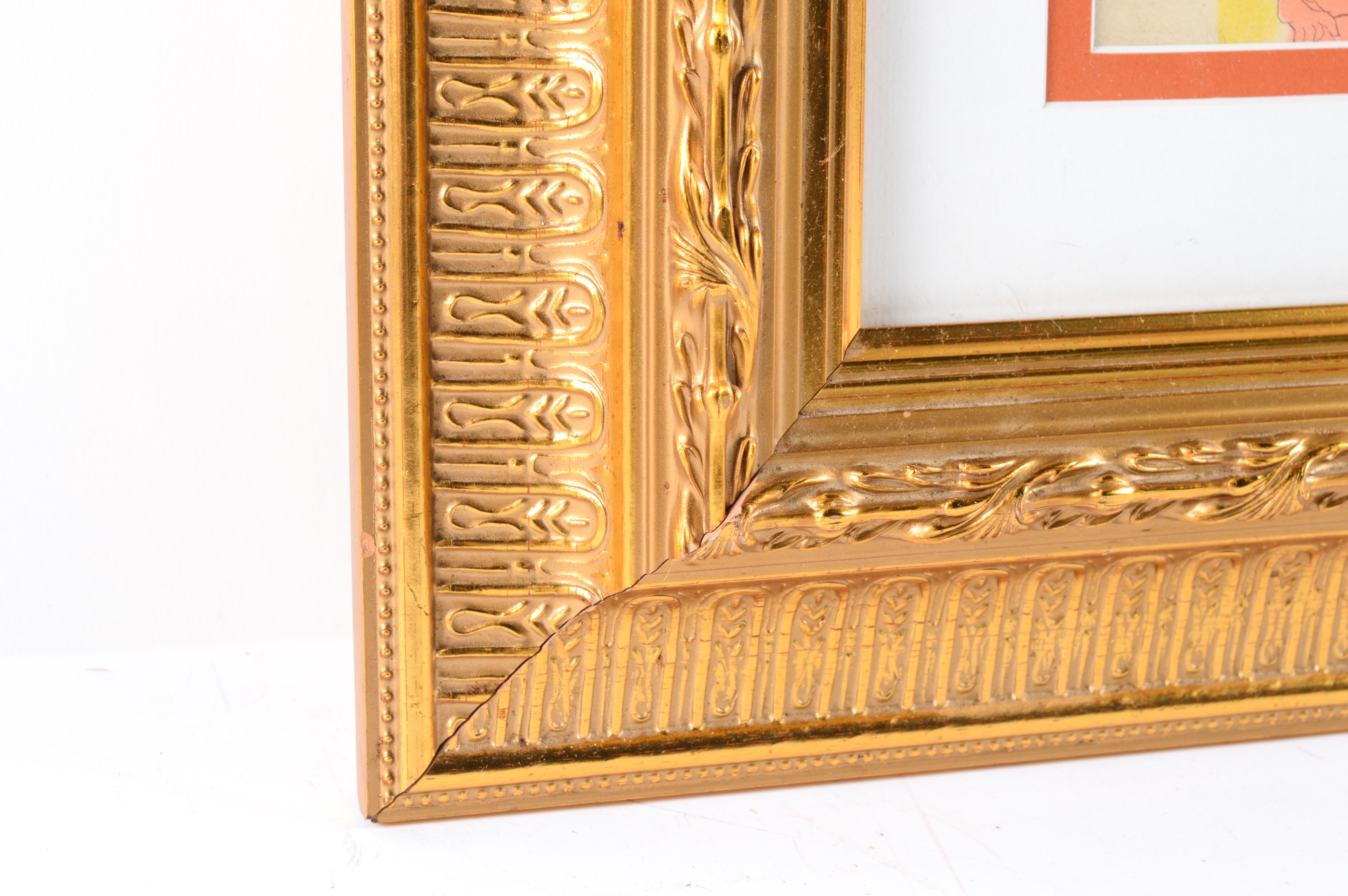 Abraham Rattner Lithograph "Fire"