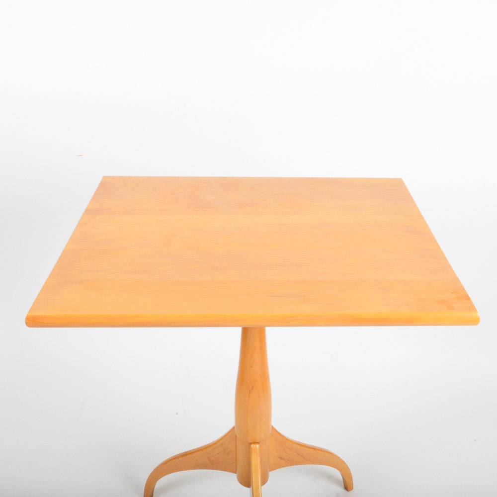 Maple Finish Shaker Candle Stand by Shaker Workshop