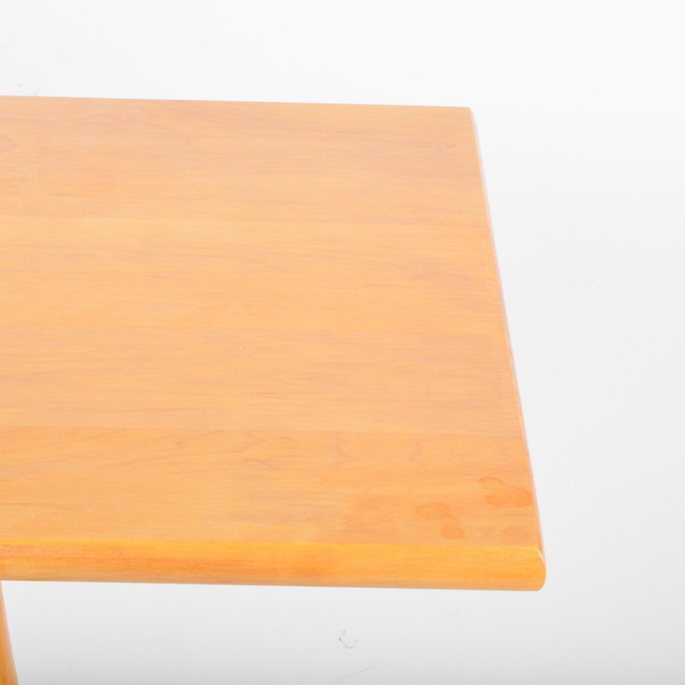 Maple Finish Shaker Candle Stand by Shaker Workshop