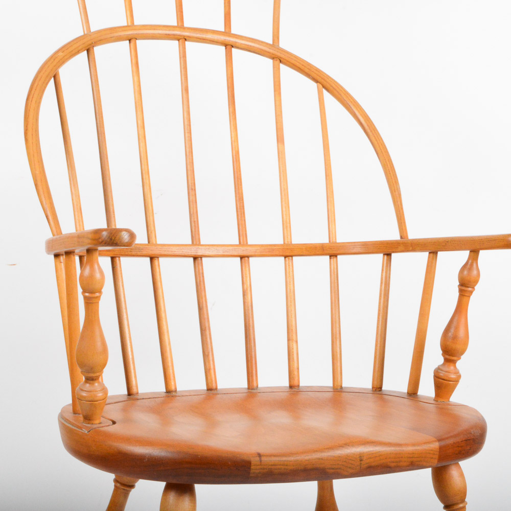 Crested Bowback Windsor Armchair