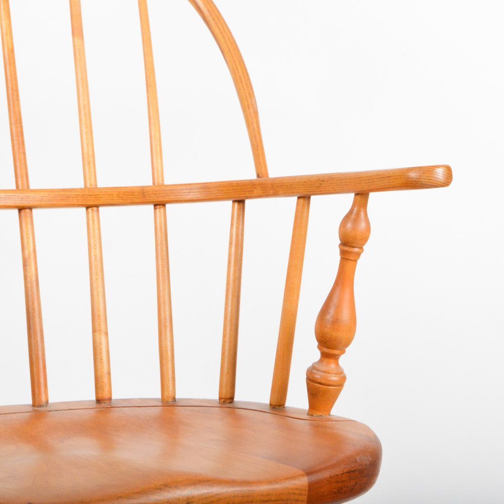Crested Bowback Windsor Armchair