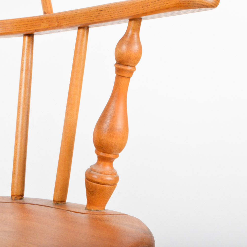 Crested Bowback Windsor Armchair