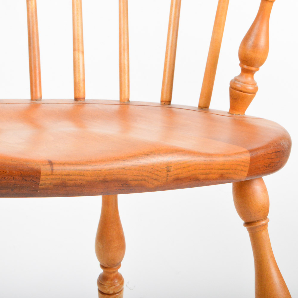 Crested Bowback Windsor Armchair