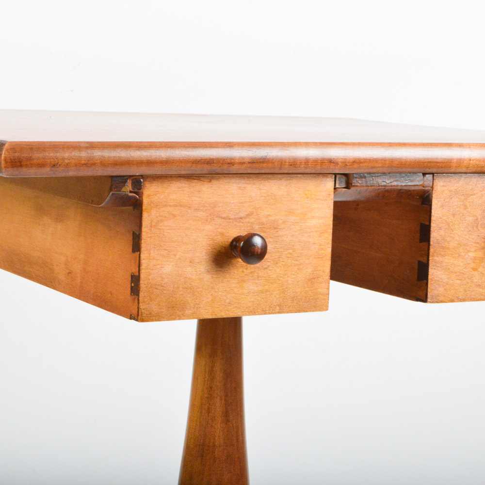 Shaker Style Two Drawer Sewing Stand by Shaker Workshop