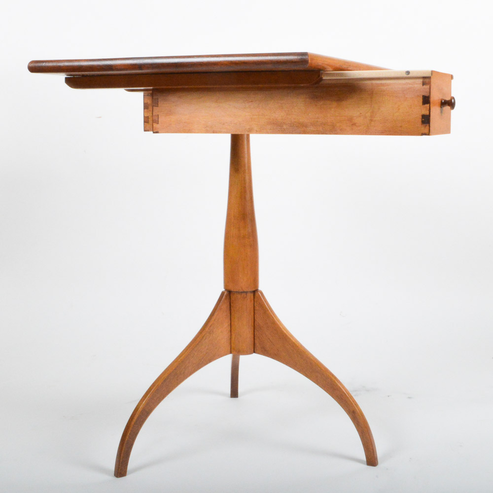 Shaker Style Two Drawer Sewing Stand by Shaker Workshop