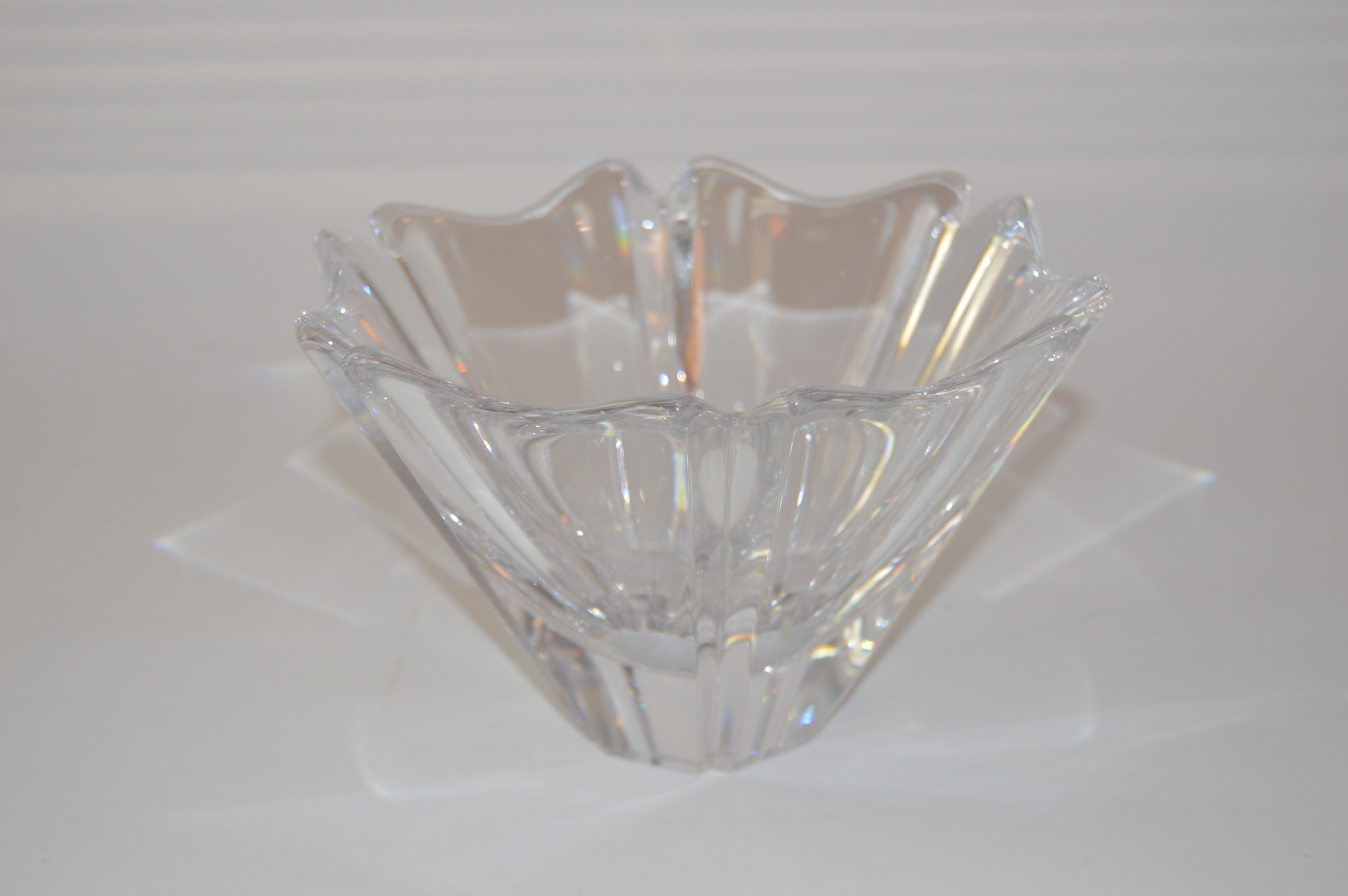 Orrefors Sweden Crystal Vases